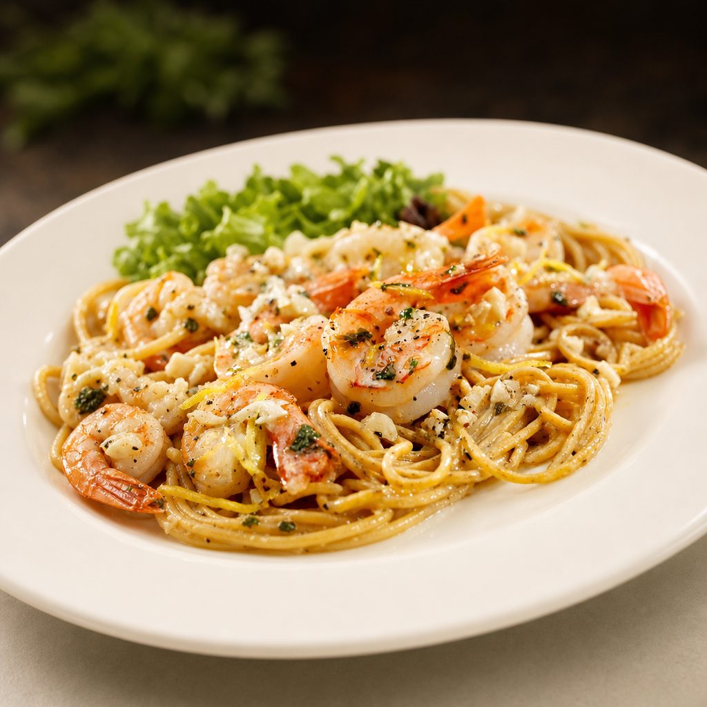 Shrimp Scampi.