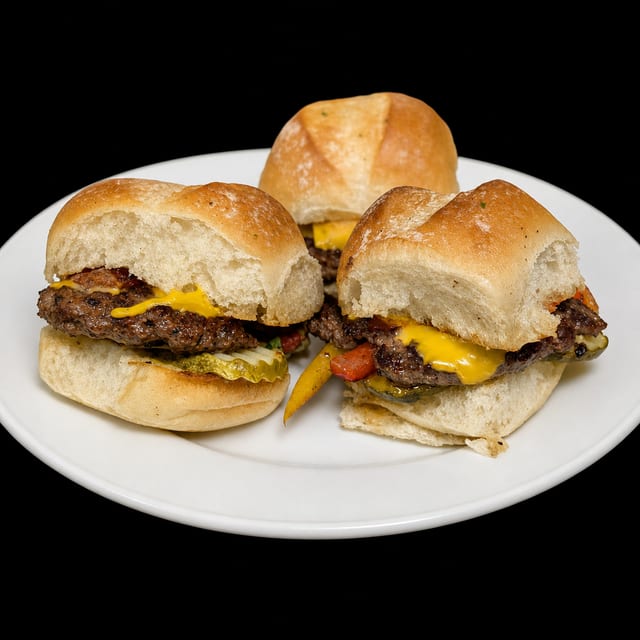 Slider Trio Lunch.